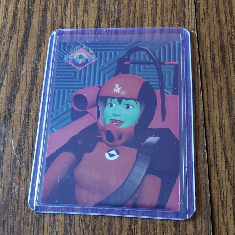 1995 Fleer Ultra ReBoot Game Players Circuit Racer #1
